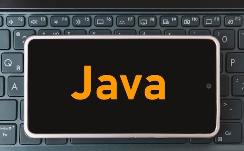 Java programming language for mobile development concept